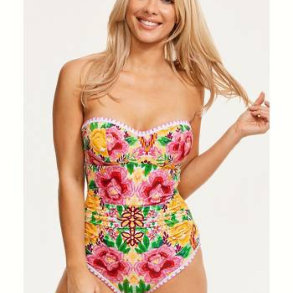 Floral One Piece Swimsuit